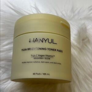 Yuja Brightening Toner Pads - Cream